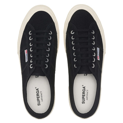 Black-Off White - Pack Shot - Superga Unisex Adult 2750 OG Trainers