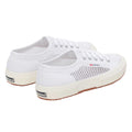 White - Back - Superga Womens-Ladies 2750 Mesh Trainers