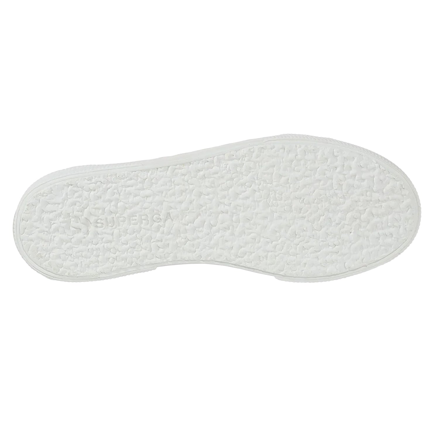 Total White - Side - Superga Womens-Ladies 2740 Flower Macrame Trainers