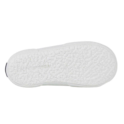 White - Pack Shot - Superga Childrens-Kids 3750 Leggera Straps Trainers