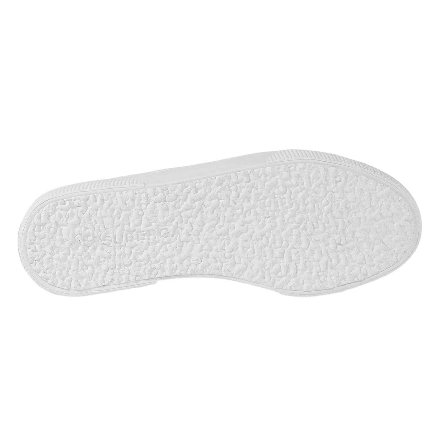 Total White - Side - Superga Womens-Ladies 2740 Sangallo Flower Trainers