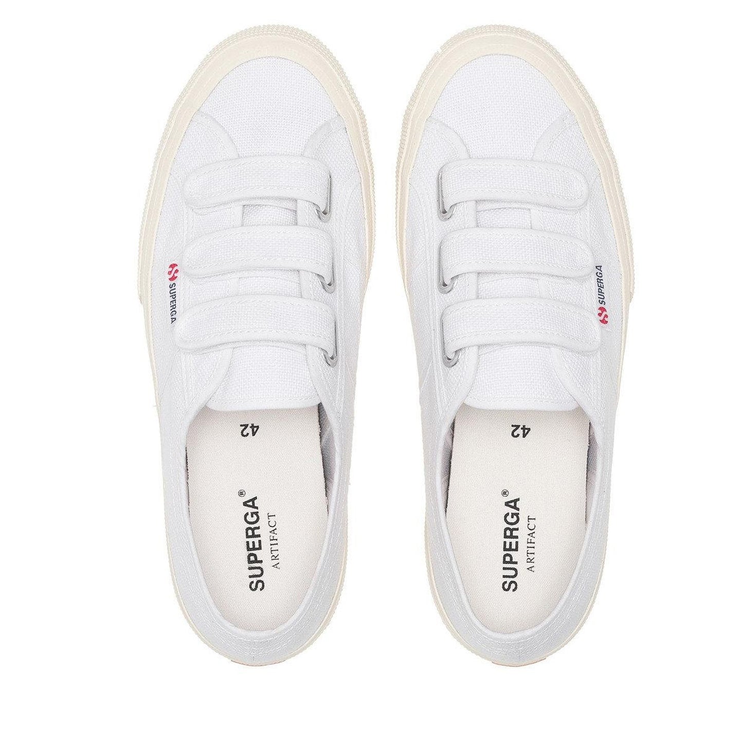 White-Off White - Lifestyle - Superga Unisex Adult 2750 OG Straps Trainers