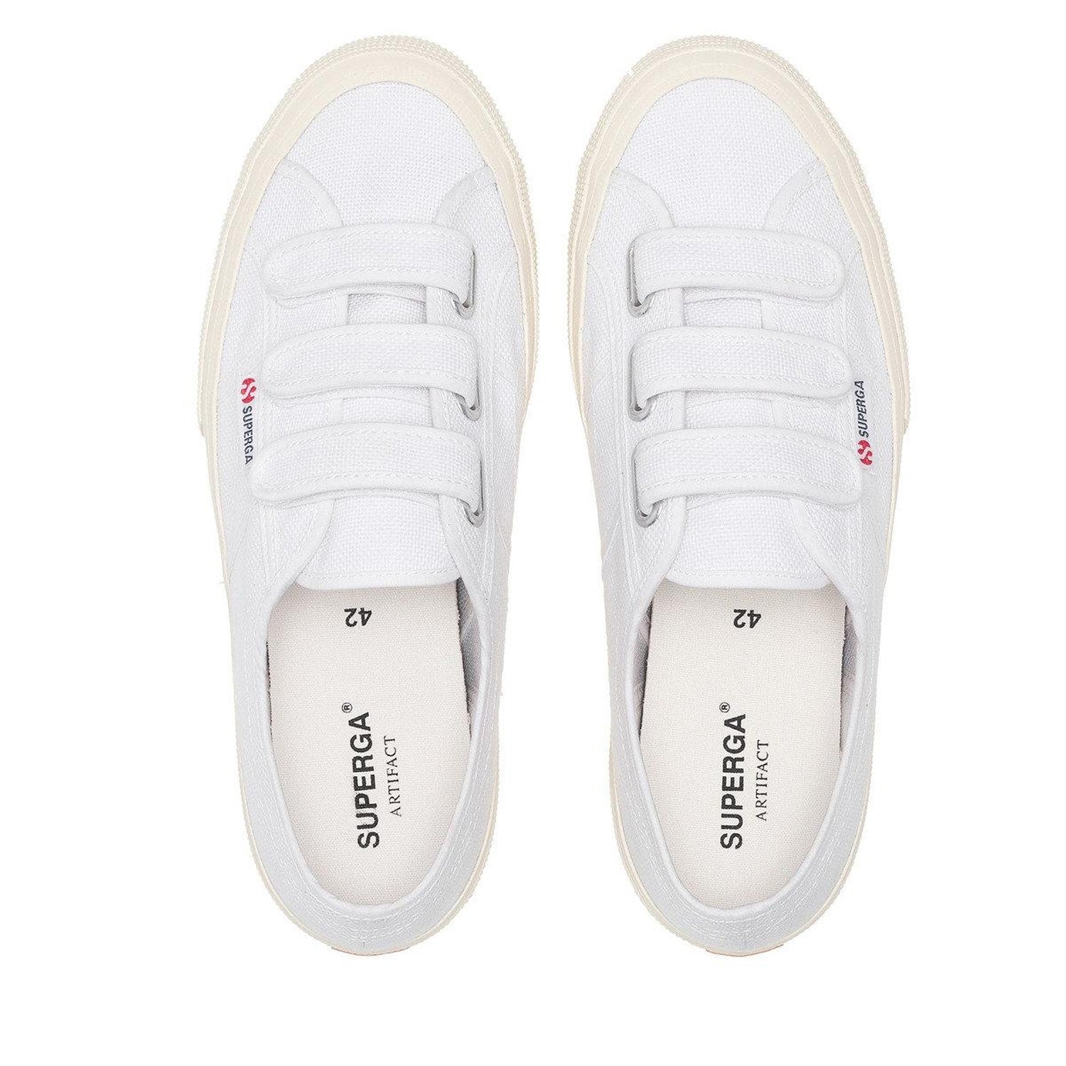 White-Off White - Lifestyle - Superga Unisex Adult 2750 OG Straps Trainers