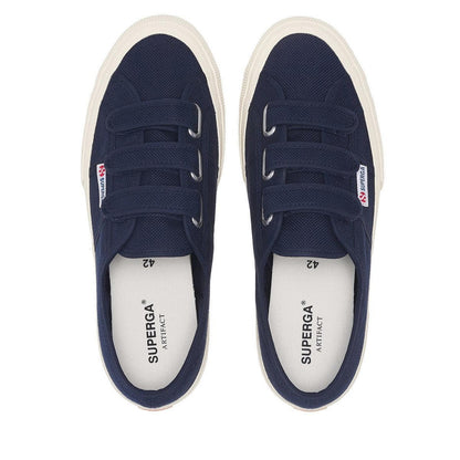 Navy-Off White - Lifestyle - Superga Unisex Adult 2750 OG Straps Trainers