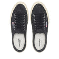 Black-Off White - Lifestyle - Superga Mens 2750 OG Washed Cotton Trainers