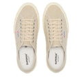 Light Beige-Off White - Lifestyle - Superga Mens 2750 OG Washed Cotton Trainers