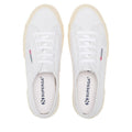 White-Off White - Lifestyle - Superga Unisex Adult 2750 Linen Trainers