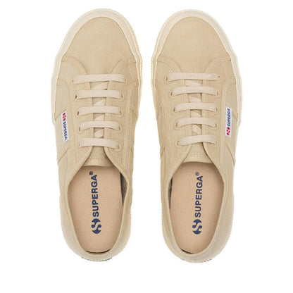 Beige-Off White - Lifestyle - Superga Unisex Adult 2750 Linen Trainers