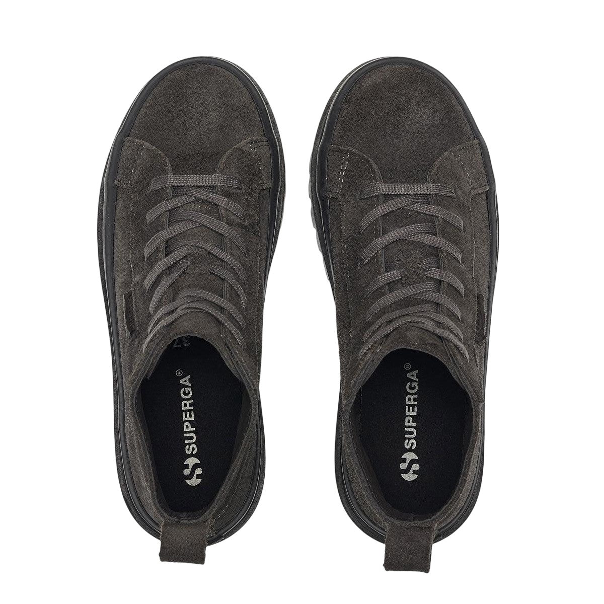 Grey - Lifestyle - Superga Unisex Adult 2641 Alpina Suede Ankle Boots