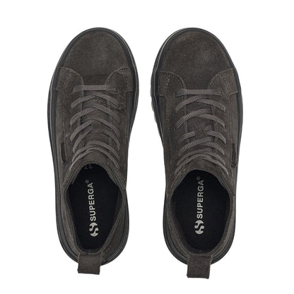 Grey - Lifestyle - Superga Unisex Adult 2641 Alpina Suede Ankle Boots