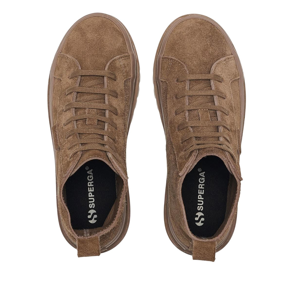 Brown - Lifestyle - Superga Unisex Adult 2641 Alpina Suede Ankle Boots