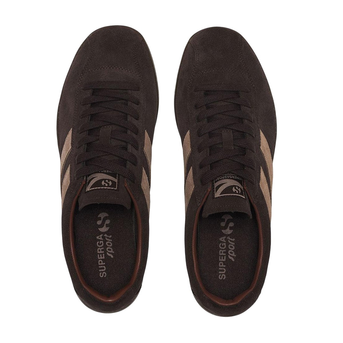 Brown-Earth Brown - Lifestyle - Superga Unisex Adult 1960 Capri Suede Trainers