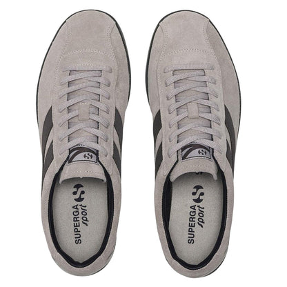 Grey-Volcano Grey - Lifestyle - Superga Unisex Adult 1960 Capri Suede Trainers