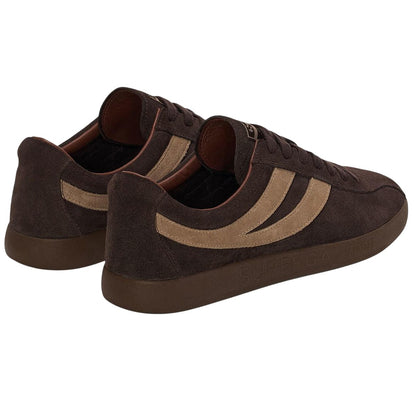 Brown-Earth Brown - Back - Superga Unisex Adult 1960 Capri Suede Trainers
