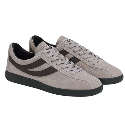 Grey-Volcano Grey - Front - Superga Unisex Adult 1960 Capri Suede Trainers