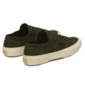 Academy Green-Off White - Back - Superga Unisex Adult OG Flesh Out Suede Trainers