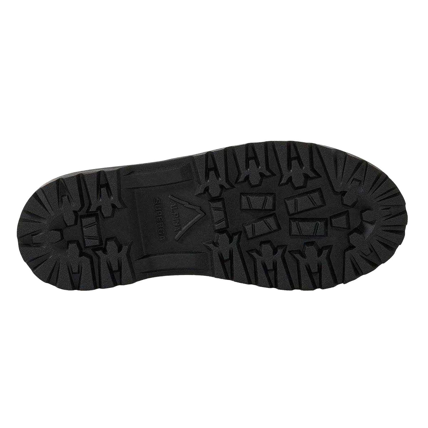 Black - Lifestyle - Superga Womens-Ladies 2541 Box Leather Mary Janes