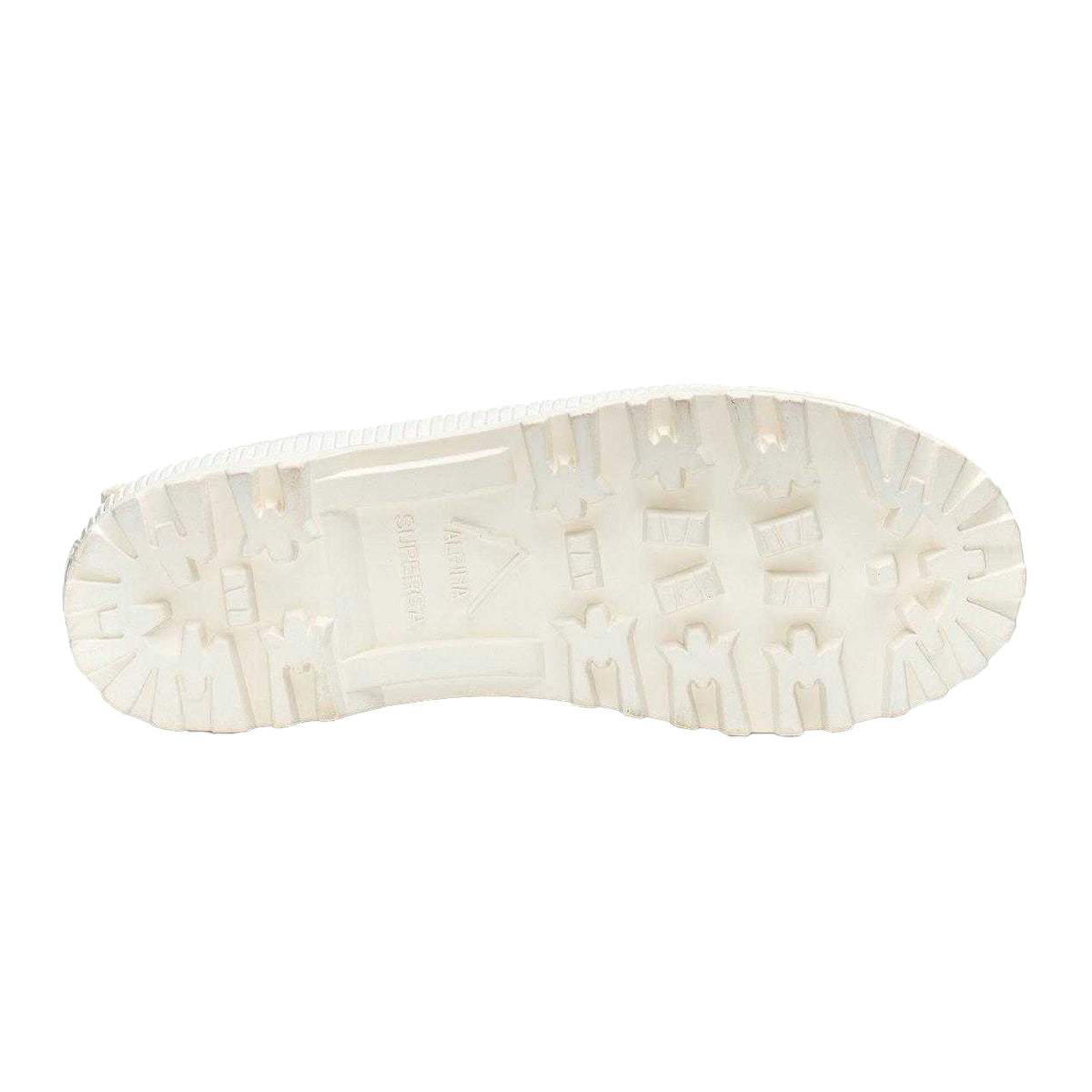 White Avorio-Beige - Lifestyle - Superga Womens-Ladies 2469 Alpina Wave Grosgrain Ankle Boots