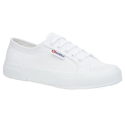 White - Front - Superga Womens-Ladies 2294 Cotu Trainers