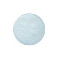 White - Front - Blue Canyon Quadrant Round PVC Bath And Shower Mat