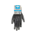Grey - Back - Glenwear Unisex Adult PU Glove