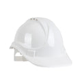 White - Front - Blackrock 6 Point Safety Helmet