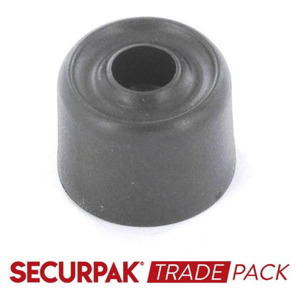 Black - Front - Securpak Trade Pack Door Stopper (Pack of 20)