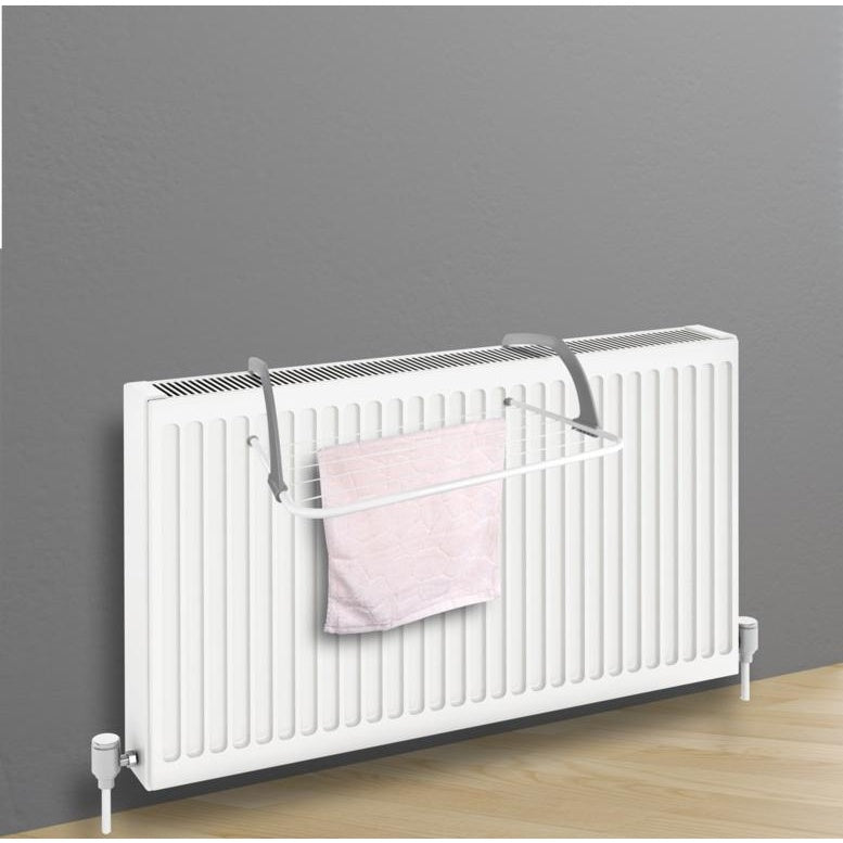 White - Front - SupaHome 5 Bar Radiator Airer