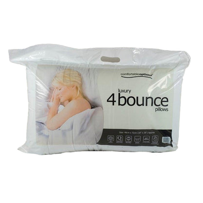White - Front - Comfortable Options Pillow (Pack Of 4)