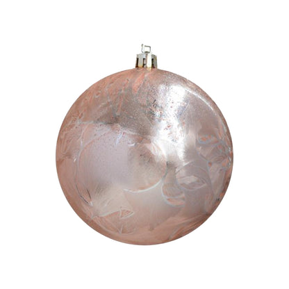 Rose - Front - Davies Products Feather Bauble