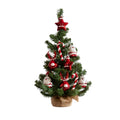 Green-Red - Front - Kaemingk Imperial Mini Christmas Christmas Tree