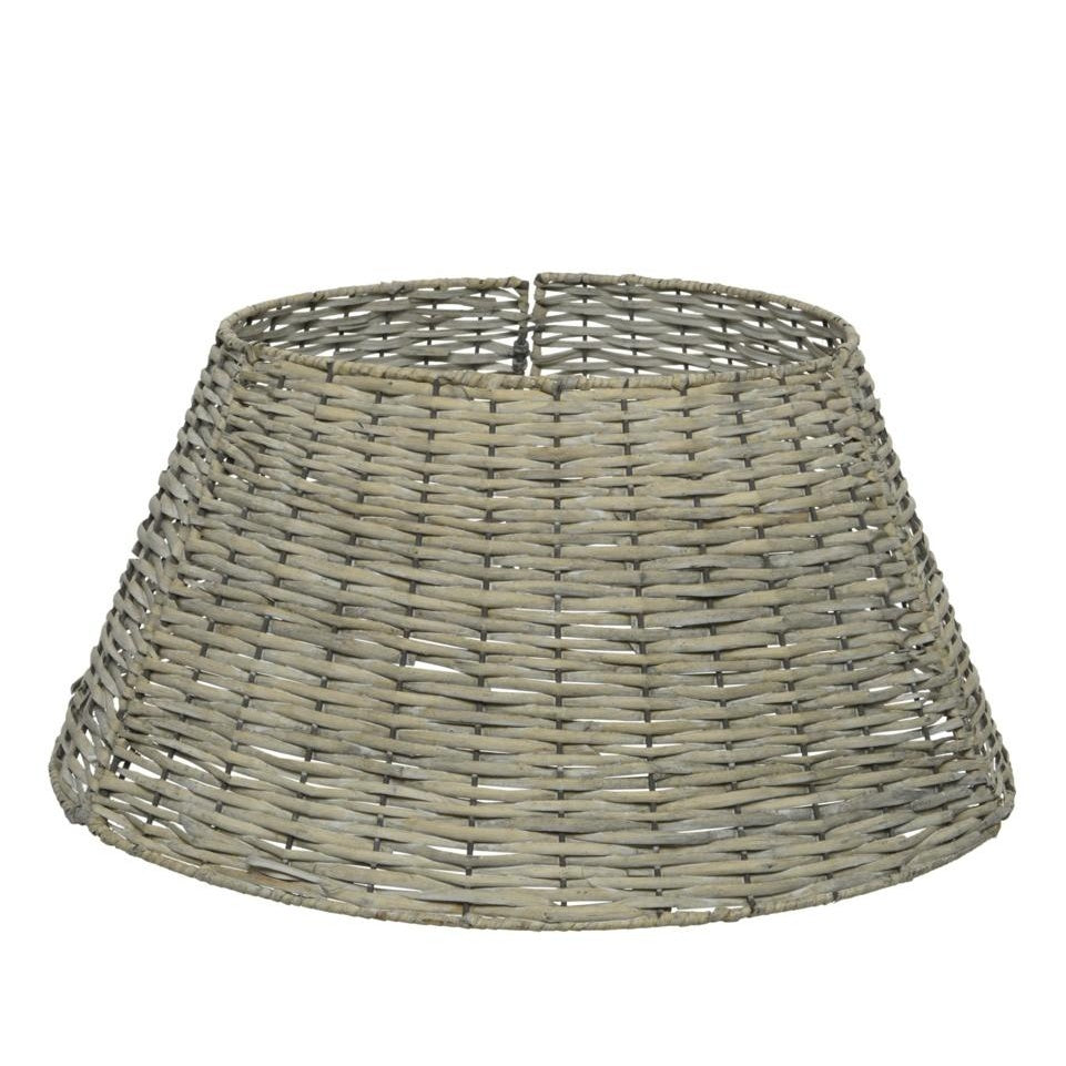 Grey - Front - Kaemingk Willow Tree Ring Christmas Decoration