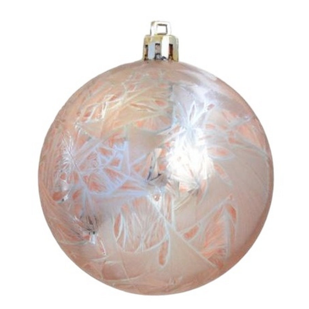Rose - Front - Davies Products Feather Bauble