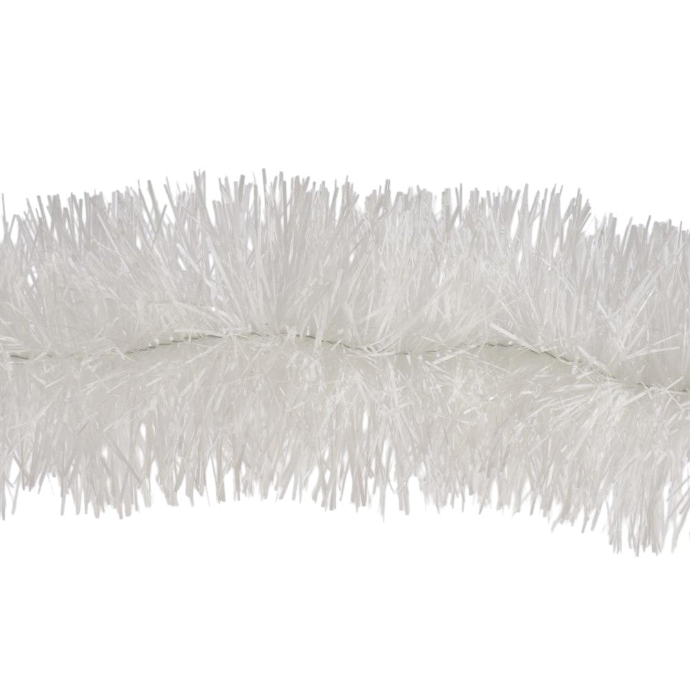 White - Front - Kaemingk 6 Ply Shiny Tinsel
