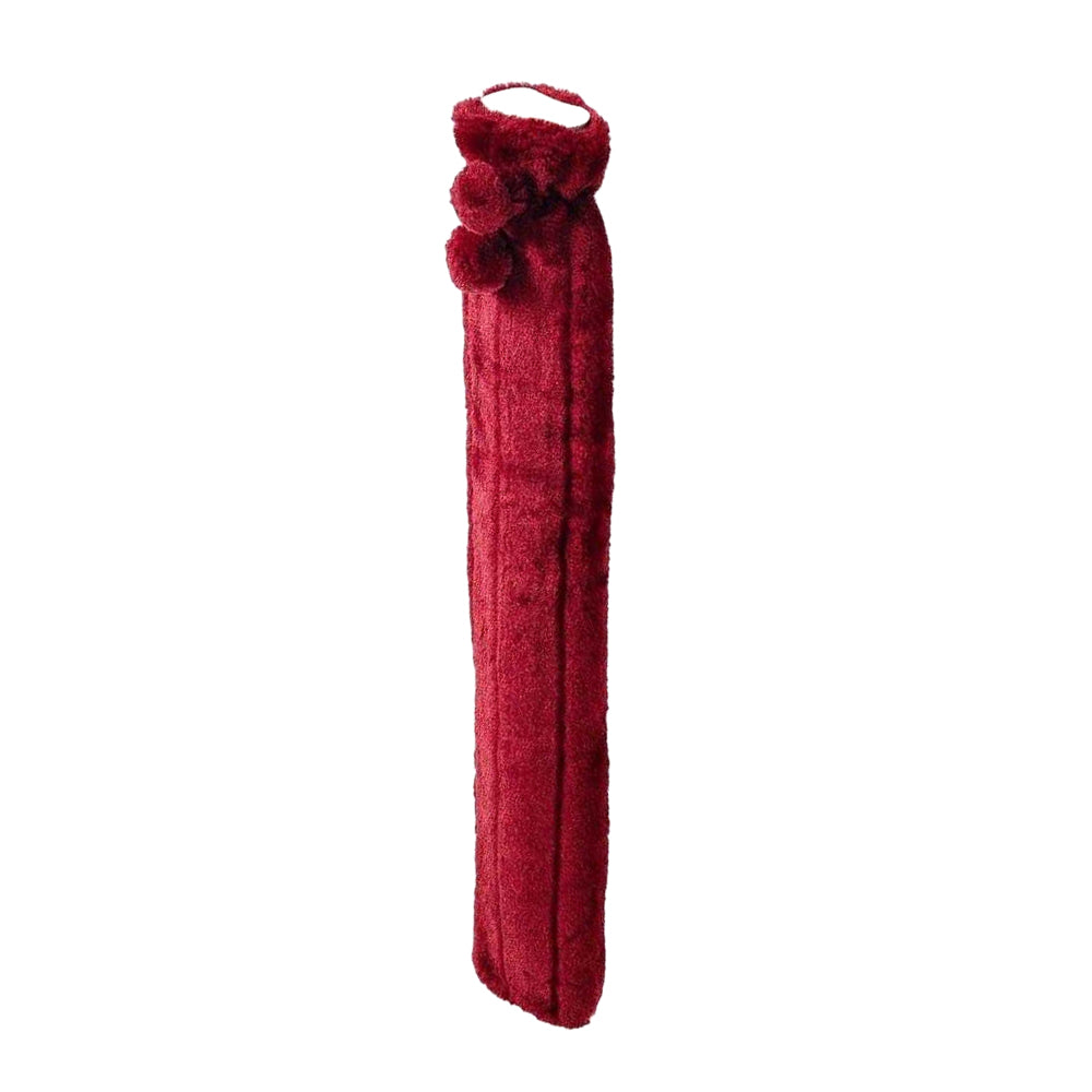 Mink-Burgundy - Back - Casa Long 2L Hot Water Bottle And Cover