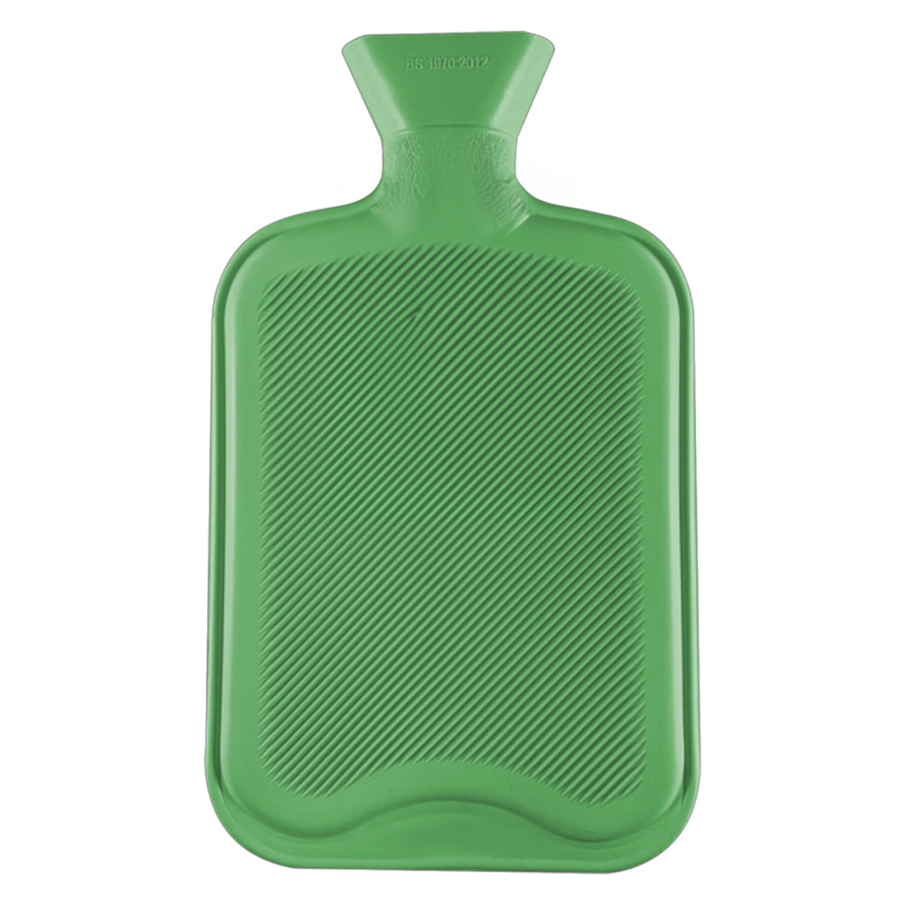 Green - Front - Hearth and Home 2L Hot Water Bottle