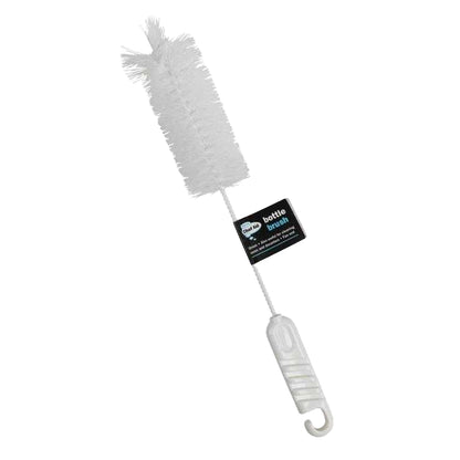 White - Front - Chef Aid Plastic Bottle Brush