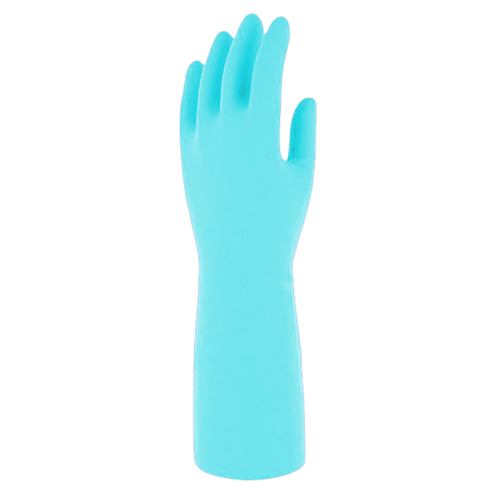 Blue - Back - Marigold Adults Unisex Bathroom Gloves