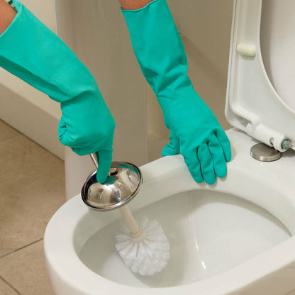 Blue - Pack Shot - Marigold Adults Unisex Bathroom Gloves