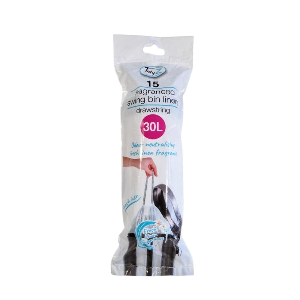 White - Front - Tidyz Swing Bin Liners (Pack of 15)