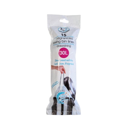 White - Front - Tidyz Swing Bin Liners (Pack of 15)