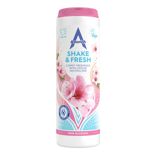 Pink - Front - Astonish Shake & Fresh Carpet Cleaner