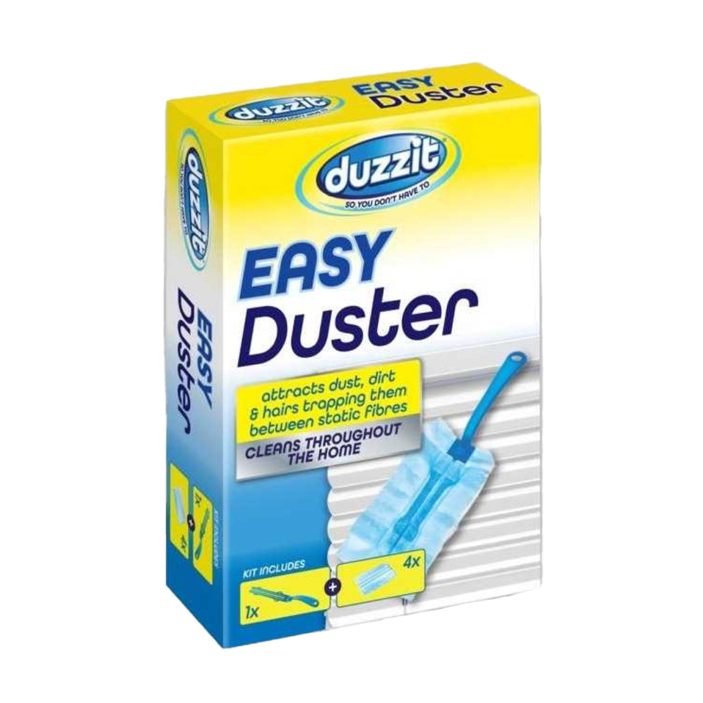 Blue - Front - Duzzit Feather Duster
