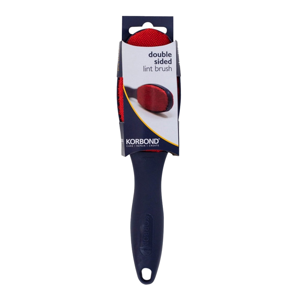 Black-Red - Front - Korbond Double Sided Lint Brush