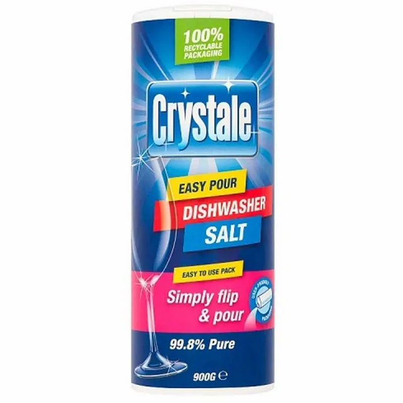 Blue - Front - Crystale Easy Pour Dishwasher Salt