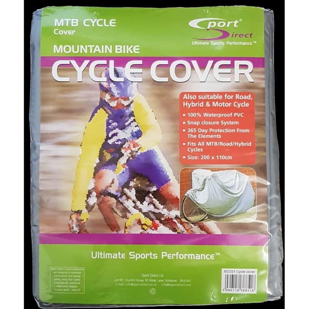 Grey - Back - Sport Direct Bike Cover