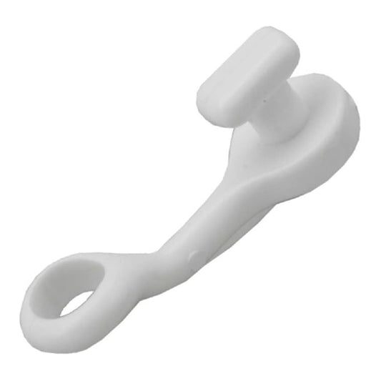 White - Front - Securpak Swish Nova Curtain Track Gliders (Pack of 6)