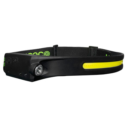 Black-Yellow - Lifestyle - Luceco Flexible Head Torch