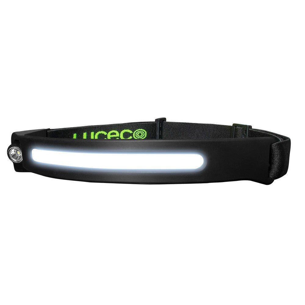 Black-Yellow - Pack Shot - Luceco Flexible Head Torch