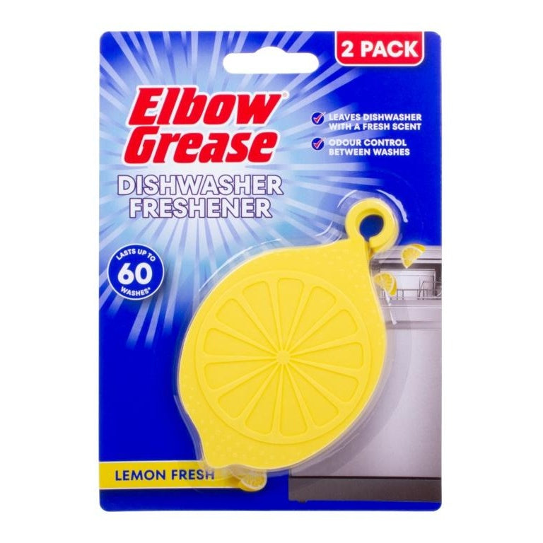 Yellow - Front - Elbow Grease Dishwasher Freshener (Pack of 2)
